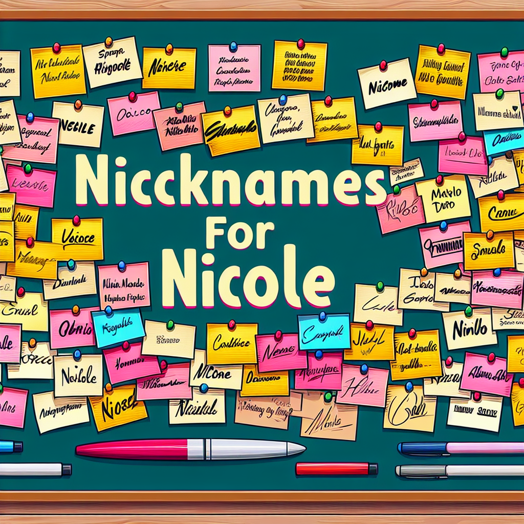 Nicknames for Nicole