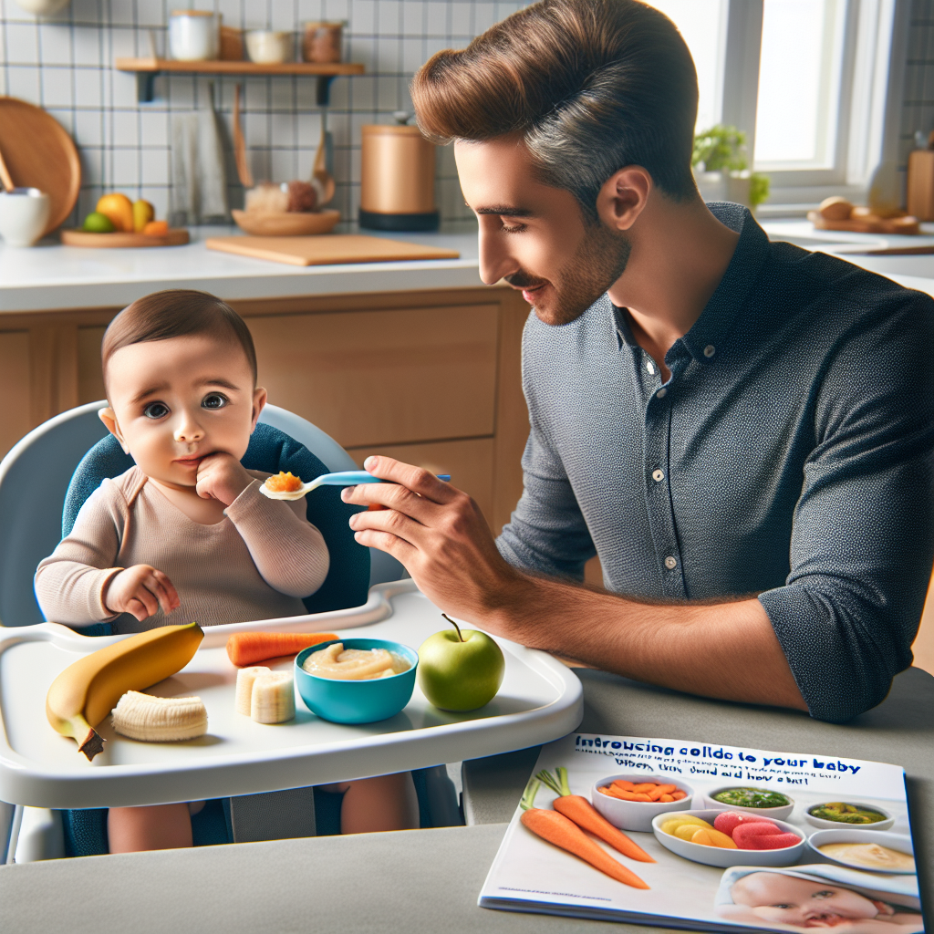 Introducing solids to your baby: When, what, and how to start.