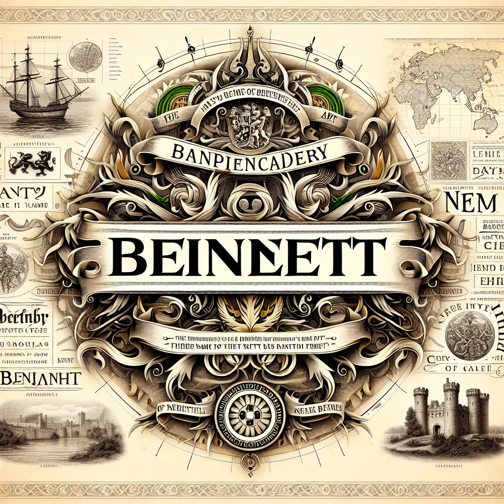 Bennett name meaning and origin