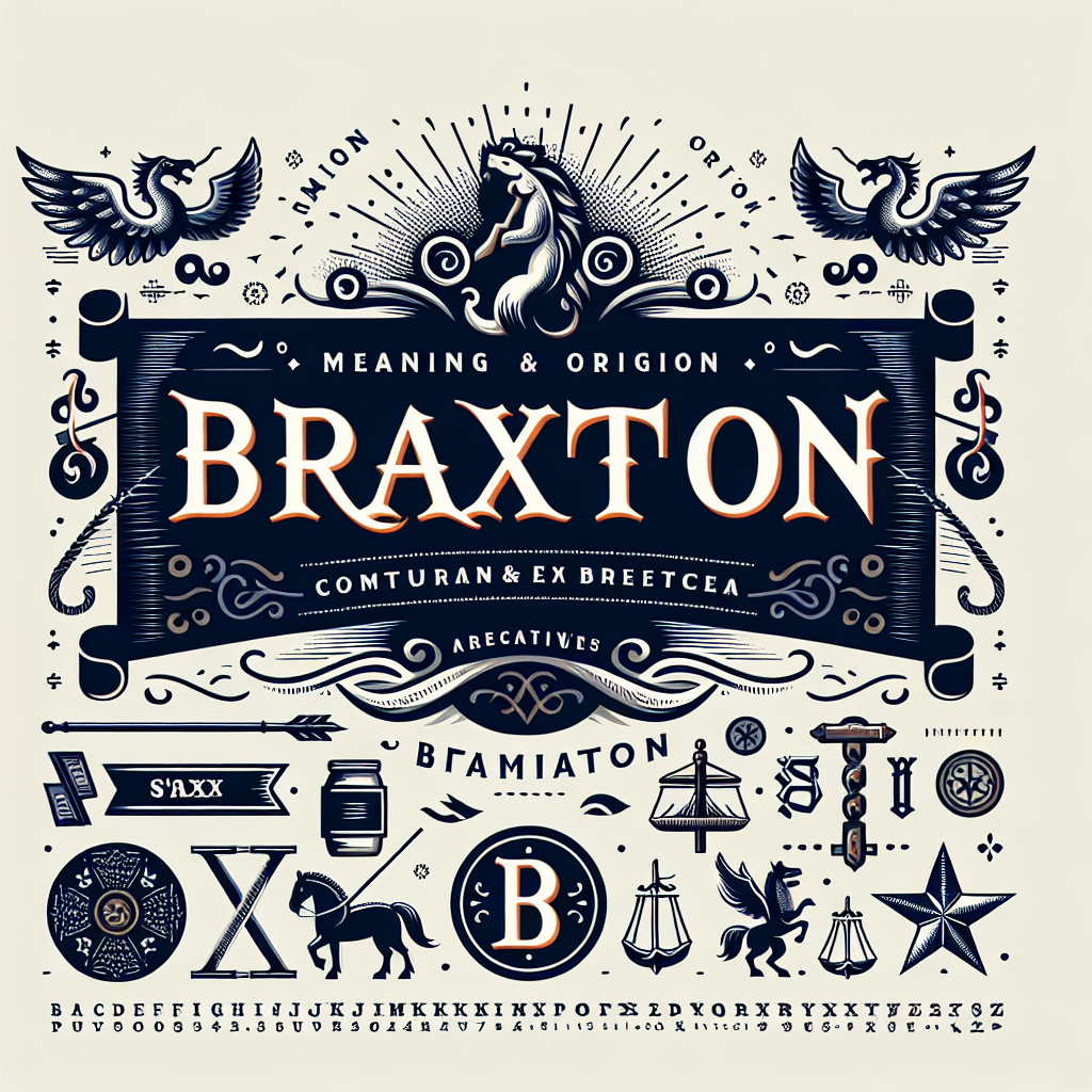 Braxton name meaning and origin