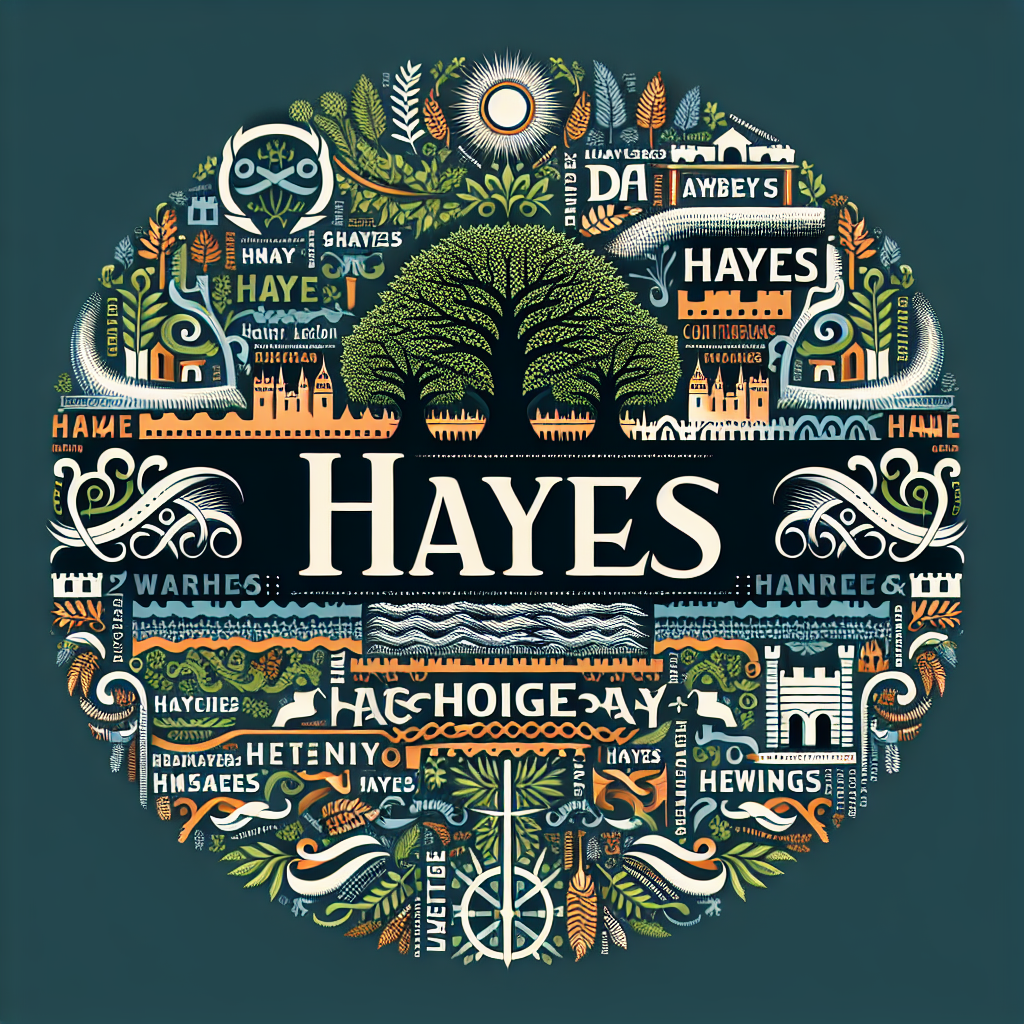 Hayes name meaning and origin