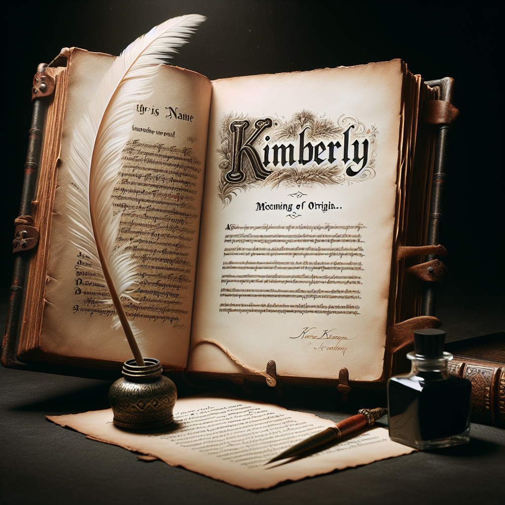 Kimberly name meaning and origin